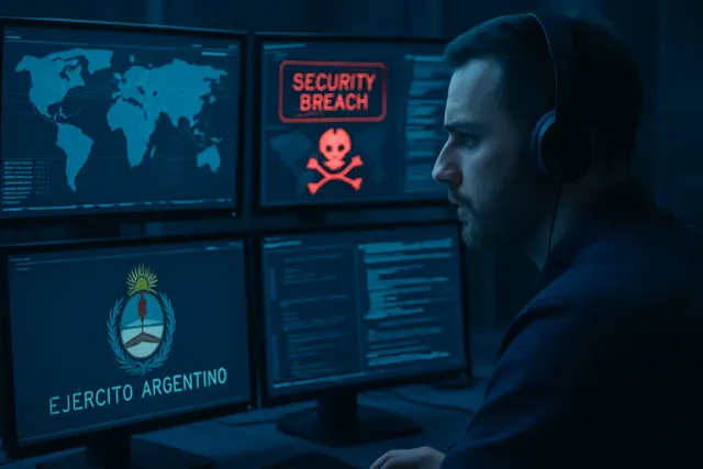 Qilin puso al Ejército Argentino en su leak site