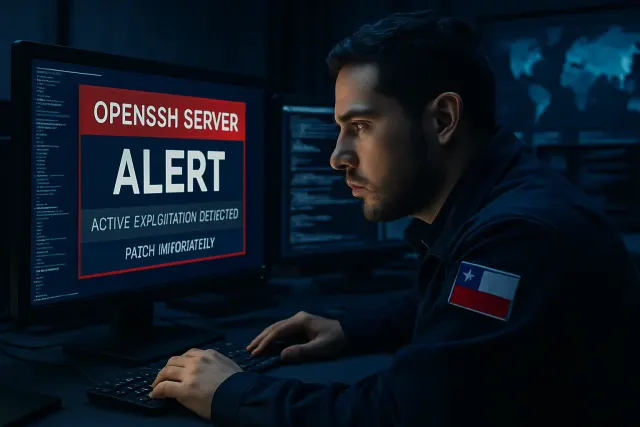 Chile alerta por CVE-2024-6387 en OpenSSH